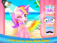Prinses Pony Schoonheid makeover: Eenhoorn Salon Screen Shot 5