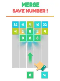 2048 Shoot and Merge: brick shooter, number puzzle Screen Shot 8