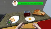 Papa Virtual Family Simulator - Jeu heureux Screen Shot 1