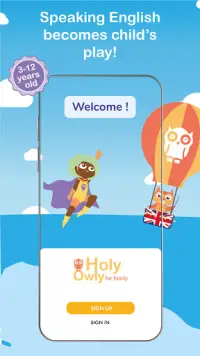 Holy Owly, English for children Screen Shot 0
