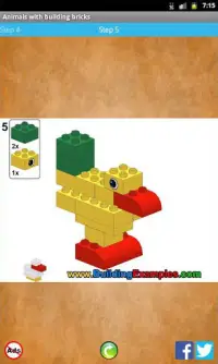 Animals with building bricks Screen Shot 2