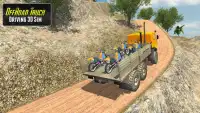 道路のトラックの 3 D の Sim を運転オフ Screen Shot 13