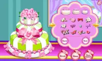 Rose Wedding Cake Game Screen Shot 0