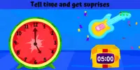 Telling Time Games For Kids - Learn To Tell Time Screen Shot 2