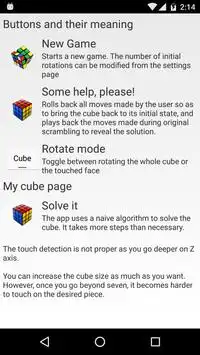 Magic Cube 3D Puzzle Screen Shot 1
