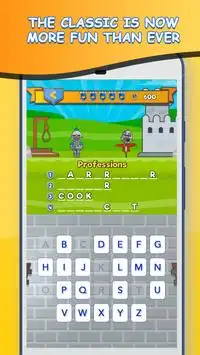 Hangman Medieval Screen Shot 0