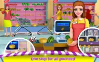 Supermarket jumat hitam: kasir gadis permainan Screen Shot 14