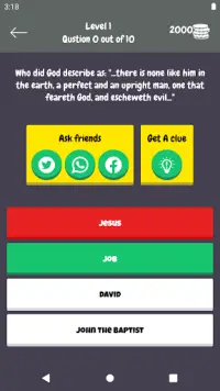 Bible Trivia Quiz Screen Shot 4