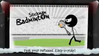 Badminton Stickman Screen Shot 6