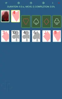 Difficult Sequence Solitaire Screen Shot 3
