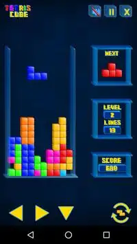 Tetris cube Screen Shot 3