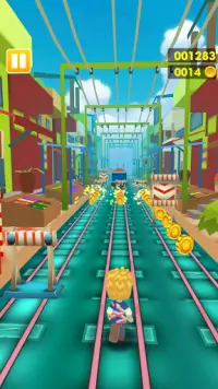 Subway stumble guys - Runner Royale Screen Shot 1