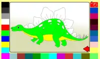 Jogo de colorir Dinossauro Screen Shot 3