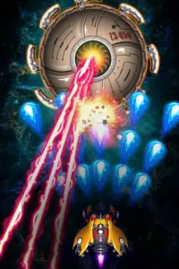 game bắn súng không gian galaxy attack:bắn ruồi Screen Shot 0