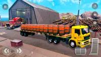 Heavy Truck Simulator-Cargo Truck Driving Games Screen Shot 1