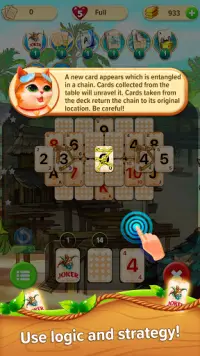 Little Tittle — Pyramid solitaire card game Screen Shot 3