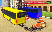 Offroad bus driving games uphill driving 2018 Screen Shot 0