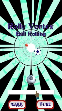 Rolly Vortex Ball Roling : Rolly Tunnel Ball Screen Shot 1