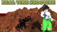 Fictional Green Goku Vs Mutant Spiders Screen Shot 2