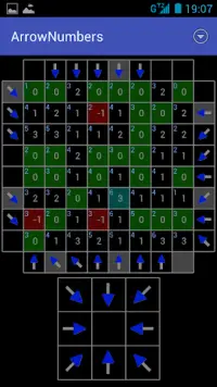 Brain Game - Arrow Numbers Puzzle Screen Shot 1
