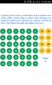 Math Sum Circles Screen Shot 0