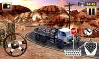 Army Cargo Truck - Army Truck Driving Simulator 3D Screen Shot 2