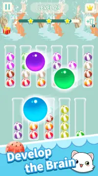 Ball Match Puzzle：Sort Color Bubbles 3D Games Screen Shot 1
