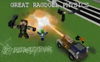 Legend Strike Armageddon Pixel Car 3D Gun Zombie Screen Shot 0