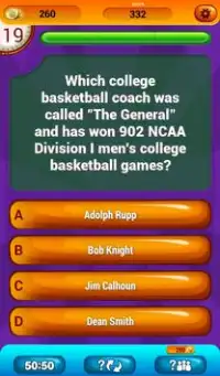 College Deportes Quiz Screen Shot 10