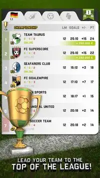 Mobile FC - Football Manager Screen Shot 4