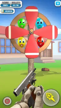 Balloon Pop FPS Gun Shooter: Permainan Menembak Screen Shot 2