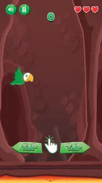 Flappy Parrot Screen Shot 1