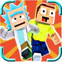 Rick Morty Space Cruiser-add-on voor Minecraft PE