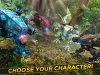 Dino-Robot! Future War 3D Game Screen Shot 5