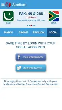 Live Cricket Scores & News Screen Shot 5