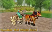 Real Horse Racing Cart Riding Screen Shot 0