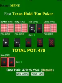 Fast Texas Hold ´Em Poker BA.net Screen Shot 3