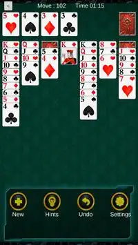 Classic Solitaire Screen Shot 1