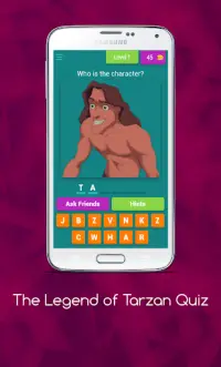 The Legend of Tarzan Quiz Screen Shot 0