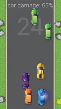 Turbo Racer (2D car racing) Screen Shot 7