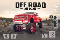 Off-Road Pickup Truck Hill Driving Simulator 2021 Screen Shot 1