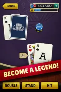 Blackjack Legends - Best 21 Screen Shot 6