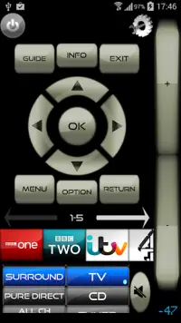 MyAV Remote for Sky Q & TV Wi-Fi Screen Shot 1