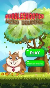 Bubble Shooting Hero Squirrel Screen Shot 0