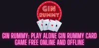 Gin Rummy Card Game Free Screen Shot 5