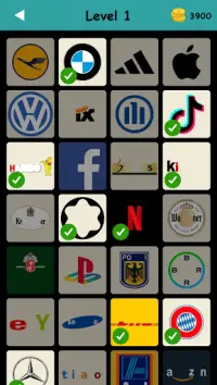 Logo Test: Germany Brands Quiz, Guess Trivia Game Screen Shot 0