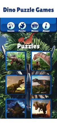 디노 동물원 : 아이들이 공룡 게임 Screen Shot 2