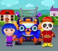 Train Fire: Super Panda Rescue Screen Shot 9