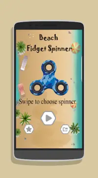 Beach Fidget Spinner Screen Shot 1