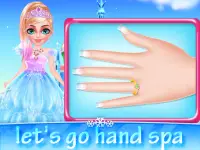 Ice Princess Wedding makeover-jogo para meninas Screen Shot 2